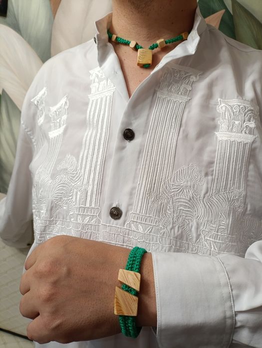 Комплект браслет и подвеска