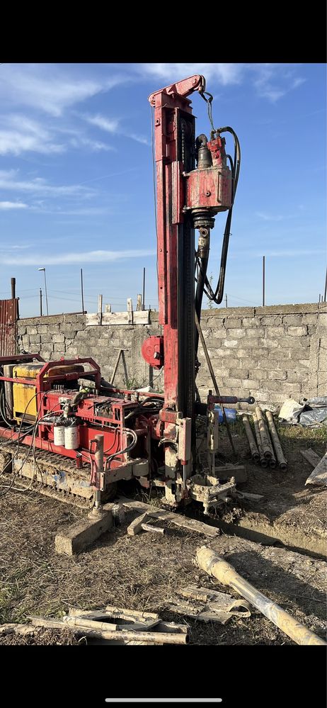 Foraj mare adâncime foraj mecanizat utilaj forat forați puțuri