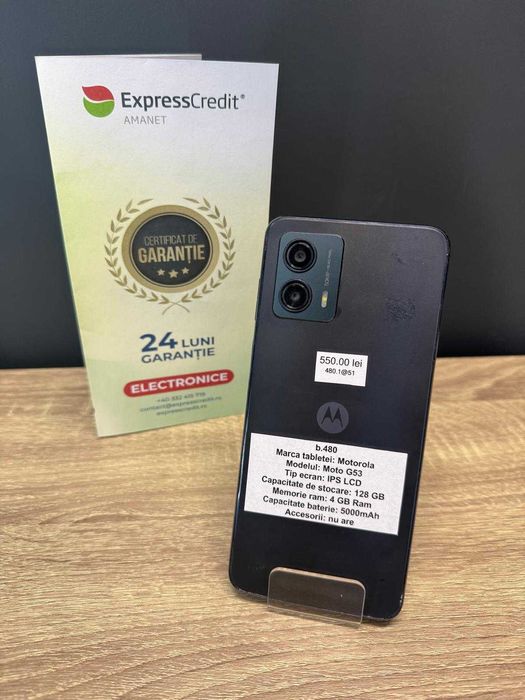 (AG51) Telefon Motorola Moto G53- Garantie 2 ani!