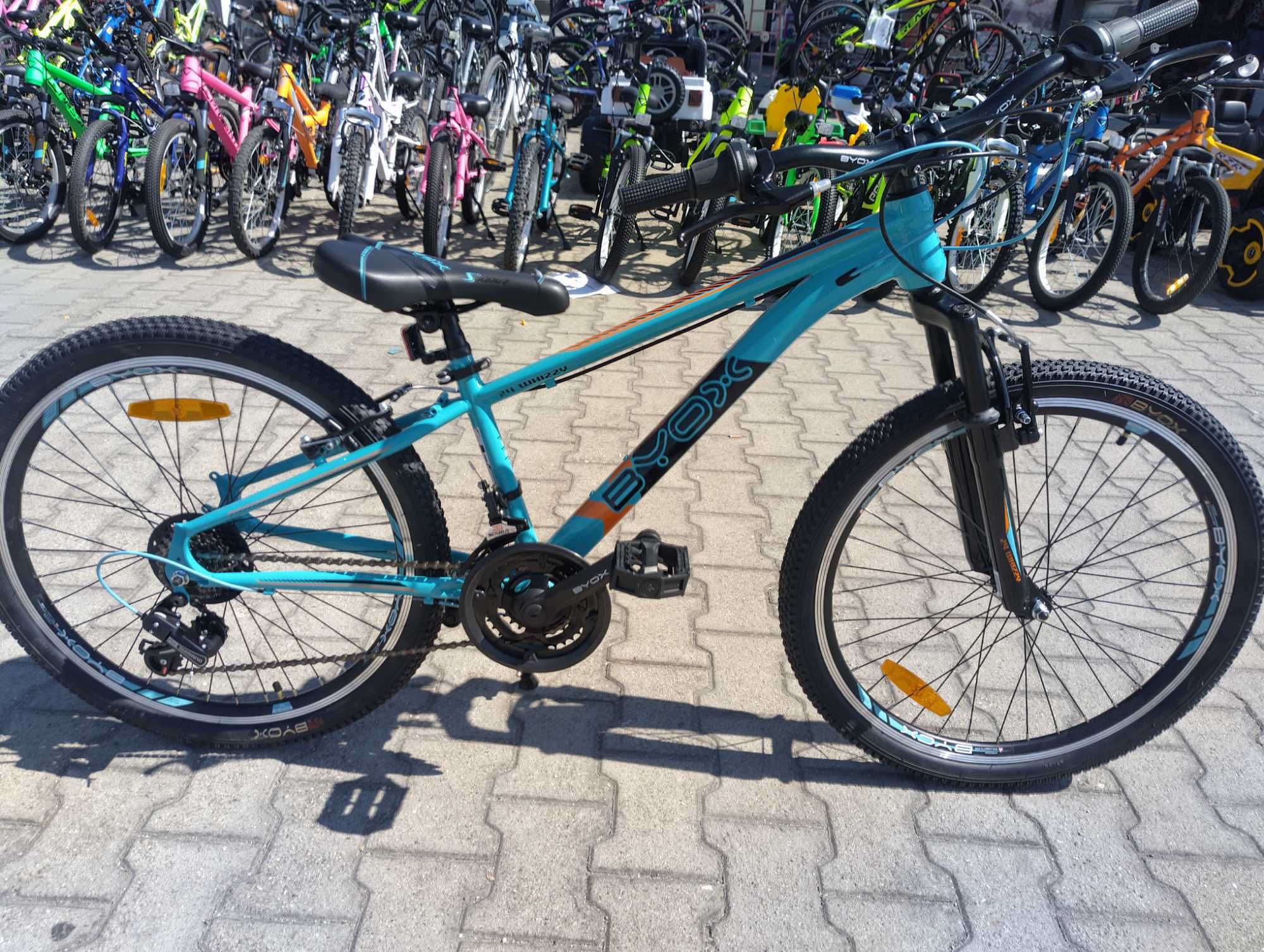 BYOX Велосипед 24" WHIZZY тюркуаз