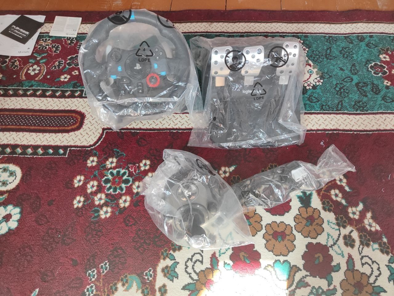 Logitech G29 + КПП.