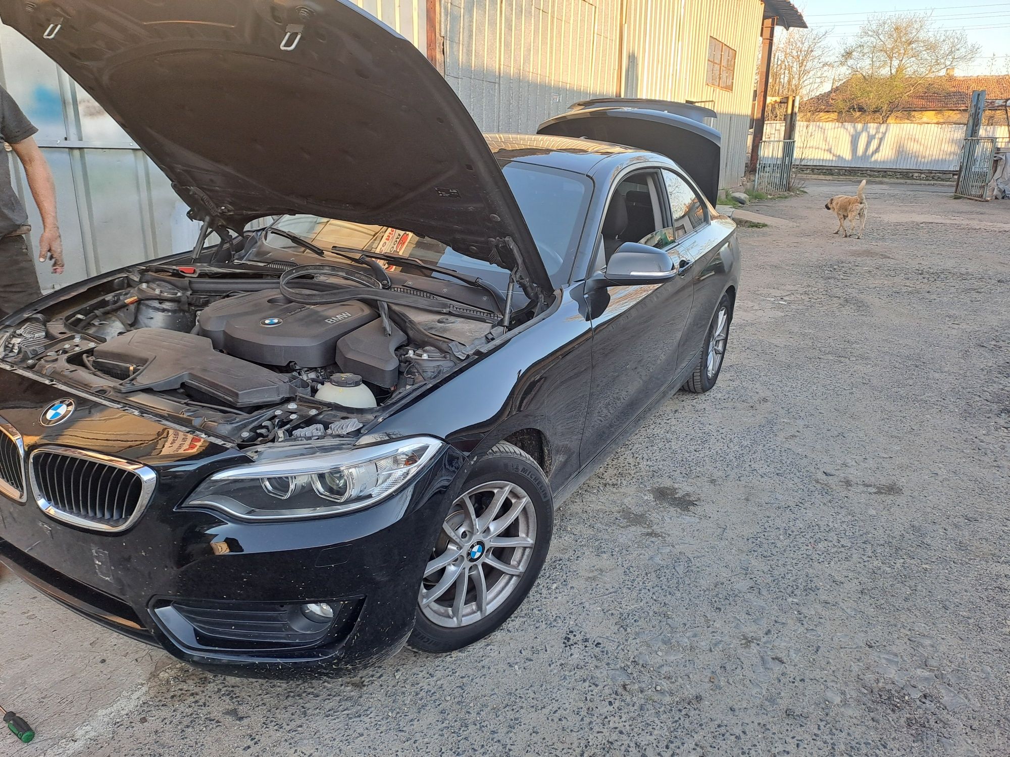 Bmw f22 на части 218 i