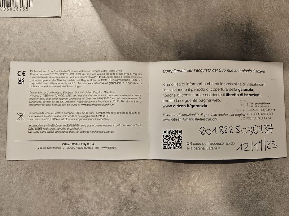 Ceas Citizen Tsuyosa 40mm, nou, garanție, nepurtat