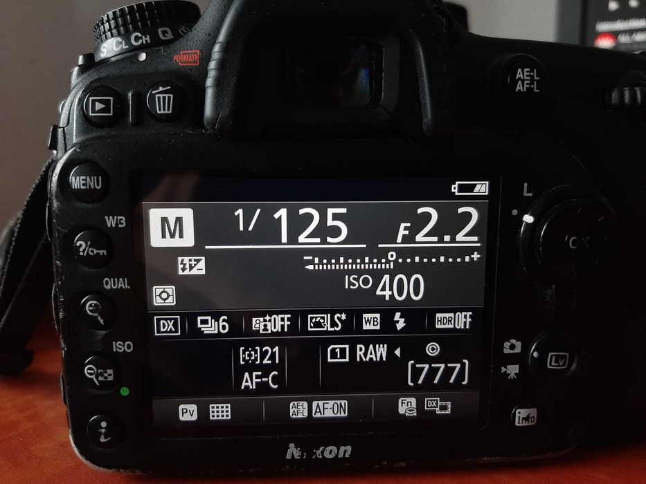 Nikon D7200 + 4 obiective