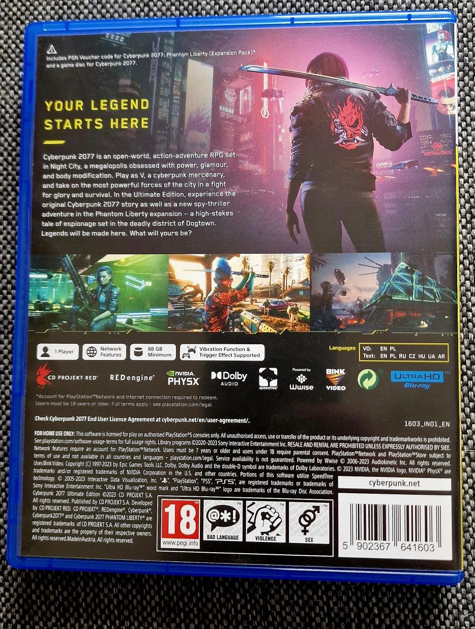 Vând sau schimb Cyberpunk 2077 Ultimate Edition
