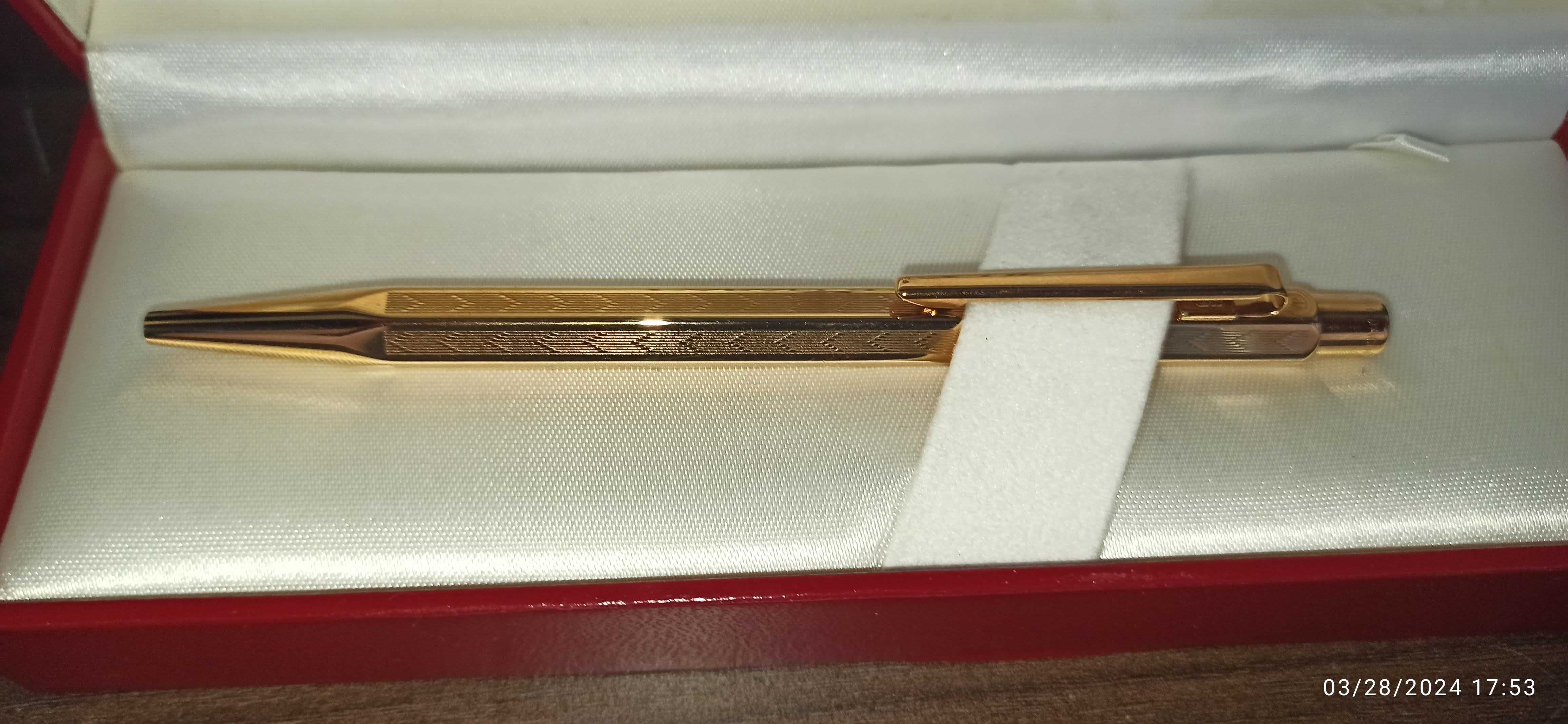 Pix placat cu aur CARAN d'ACHE of Switzerland