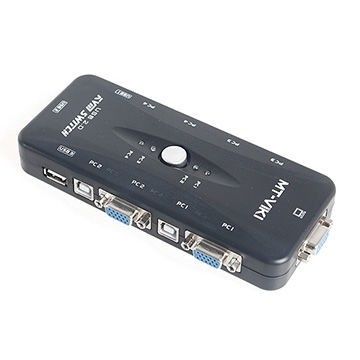 MT ViKi 4-Port USB KVM Switch