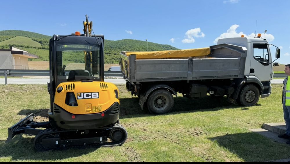 Inchiriez excavator 3/16 tone + basculanta