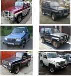 Cutie viteze reductor furca ambreiaj daihatsu feroza 1.6 i 16 v