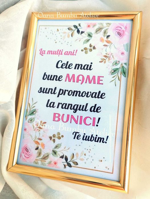 Tablou format A4 pentru copii
