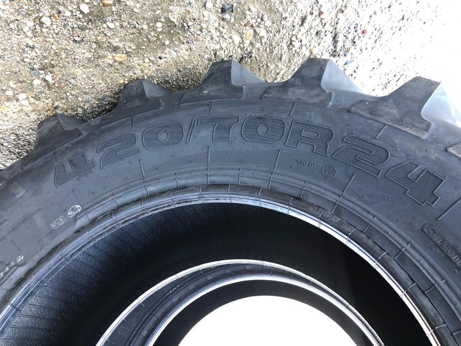 Cauciucuri noi 420/70R24 ARMOUR radiale anvelope tractor fata