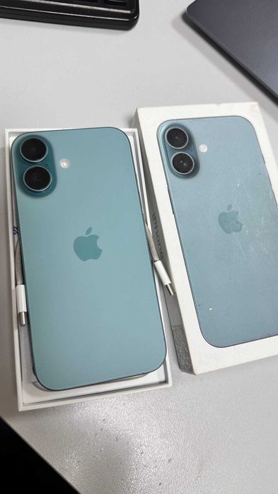 Apple iPhone 16 128 гб 100% (Отеген) лот: 735318