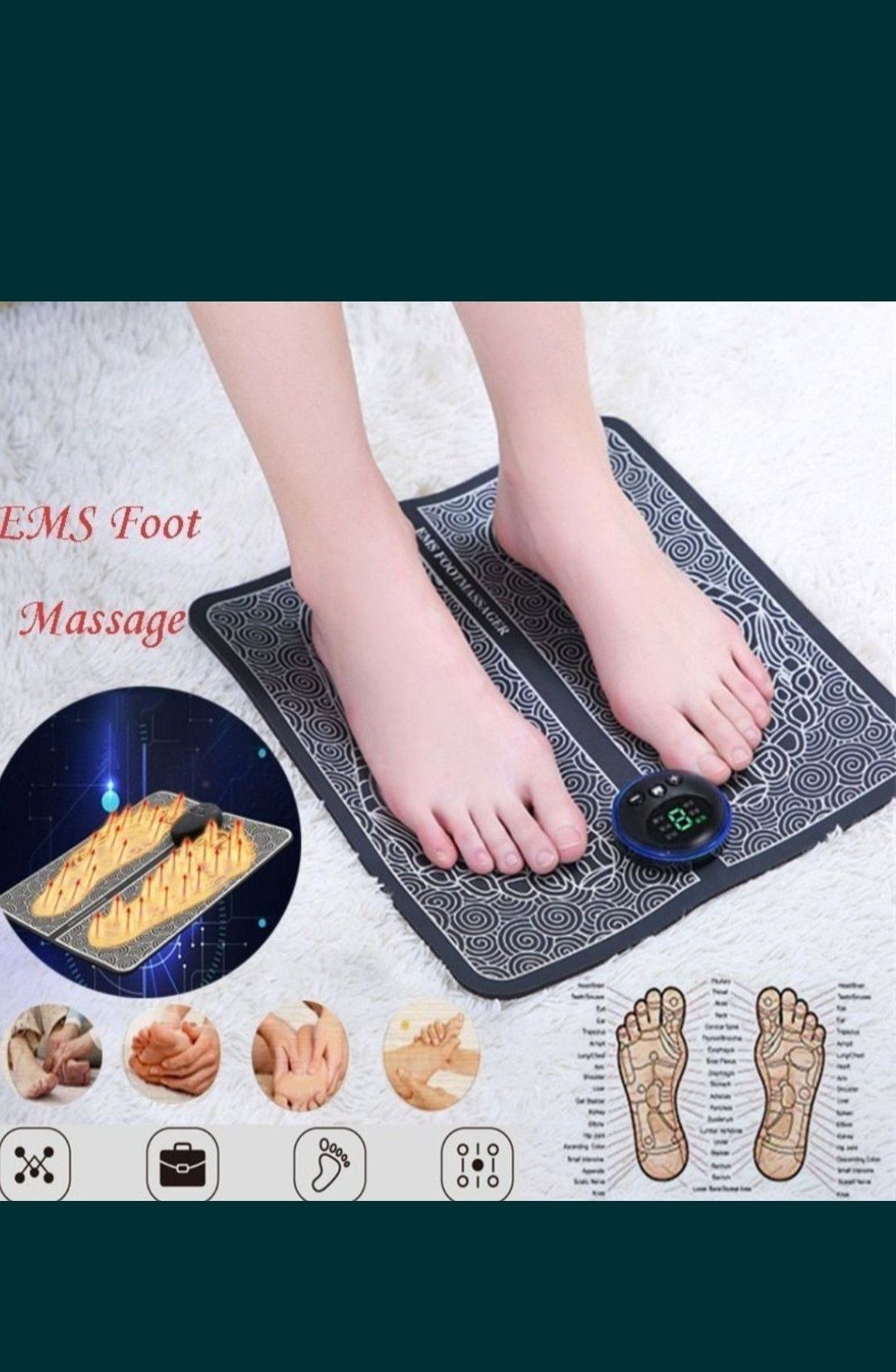 EMS foot massager oyoq va qoʻl massajchisi