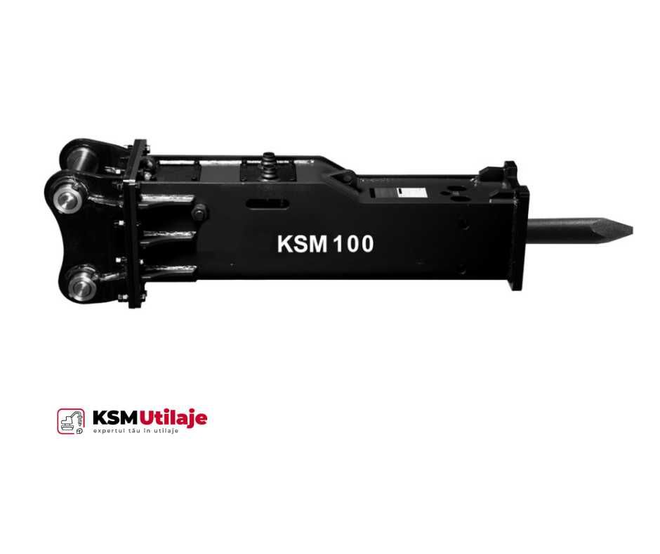 Picon hidraulic KSM100 (72kg) pentru excavatoare 0.8-2.5, in stoc