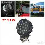 51W черен диоден фар за ДЖИП LED диоден фар за Offroad офроуд фарове