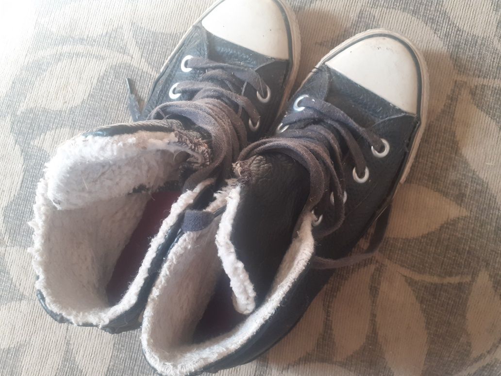 Кожени кецове converse 37.5
