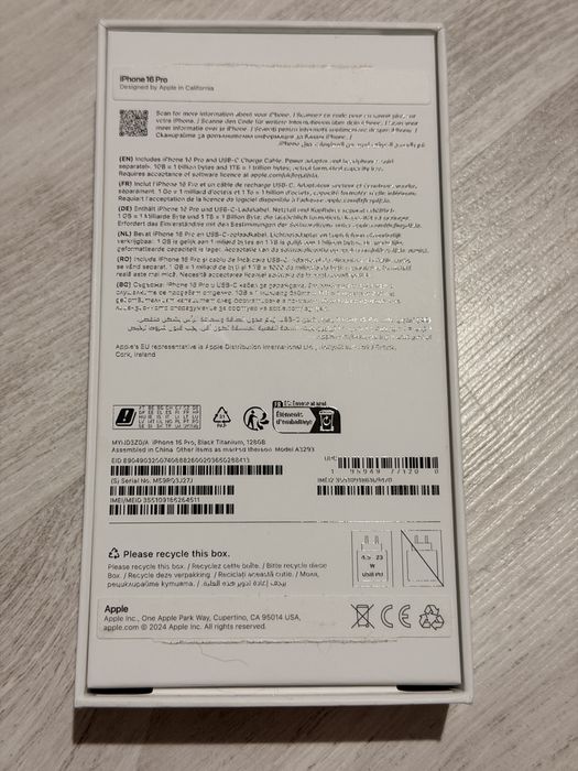 iPhone 16 Pro Black 128GB