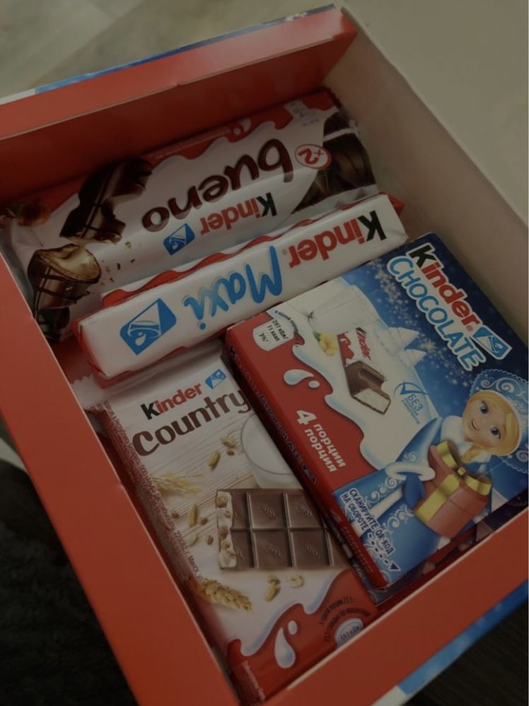 Бокс со сладостьями. Подарок