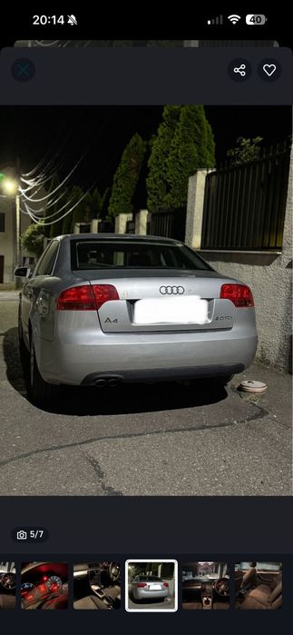Audi A4 2006-Volan pe partea dreapta-Stare impecabila