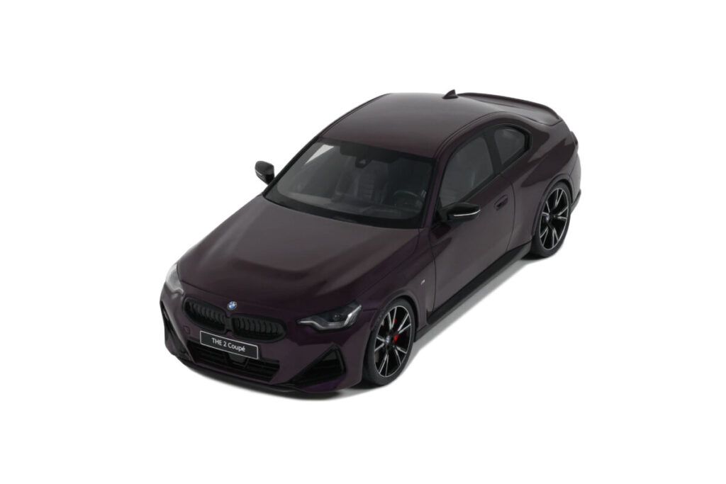 Macheta auto Bmw M240i Thundernight Metallic 2023 1:18 Gt Spirit (GT50
