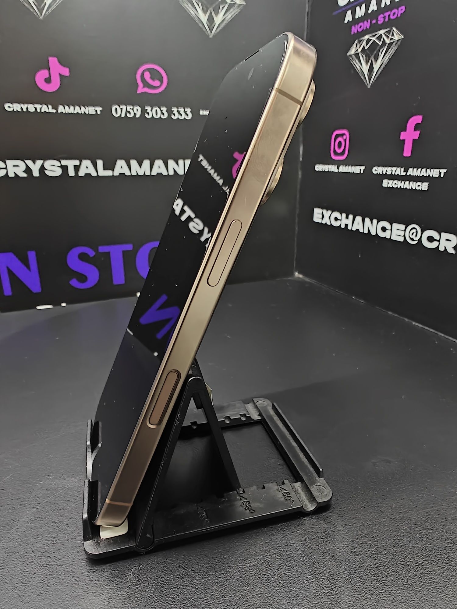 iPhone 16 Pro Desert Titanium - 128 GB / 2 cicluri