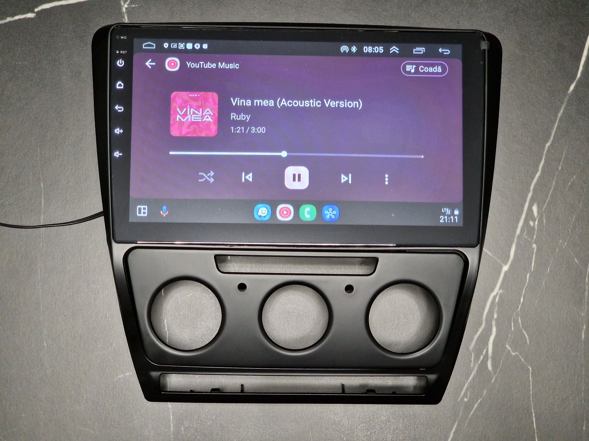 Navigatie Player Android Carplay Skoda Octavia 1/2/4GB RAM