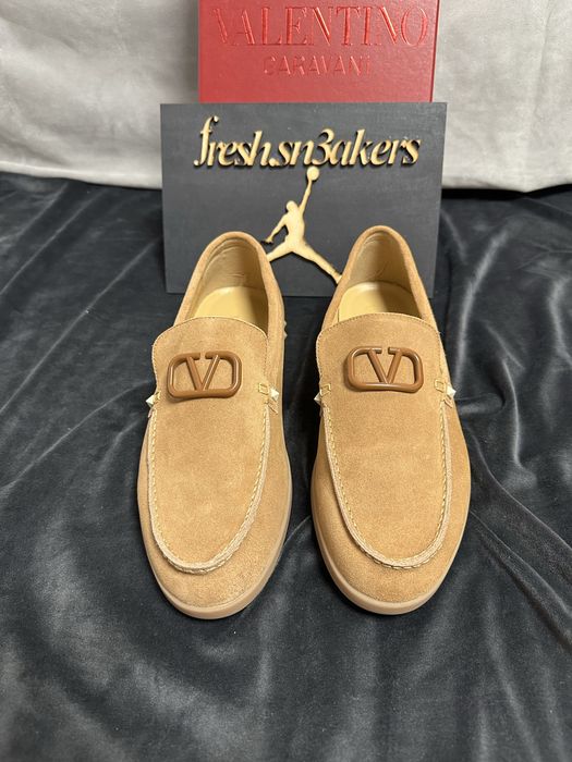 Pantofi Mocasini Valentino Suede ( size 42 )