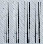SET 4 Lansete 3,9 metri DIAMANT CARP NEXT 3 din 3 bucati 3,50LBS