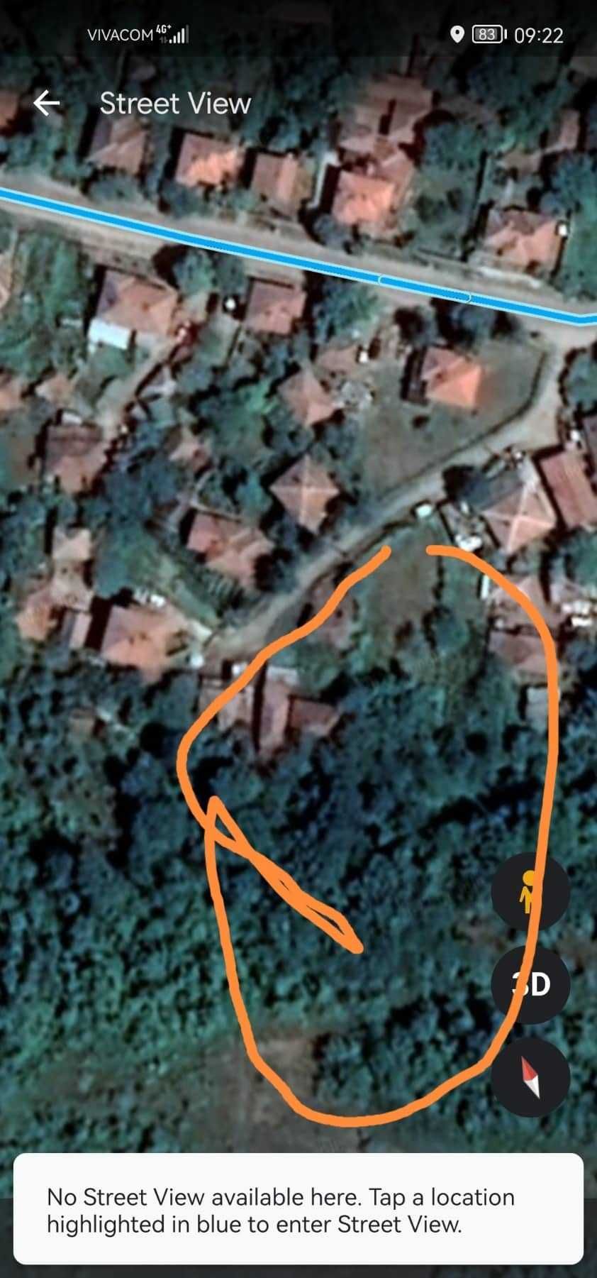 Парцел в регулация  2200 кв.м. на 5км от река ДУНАВ