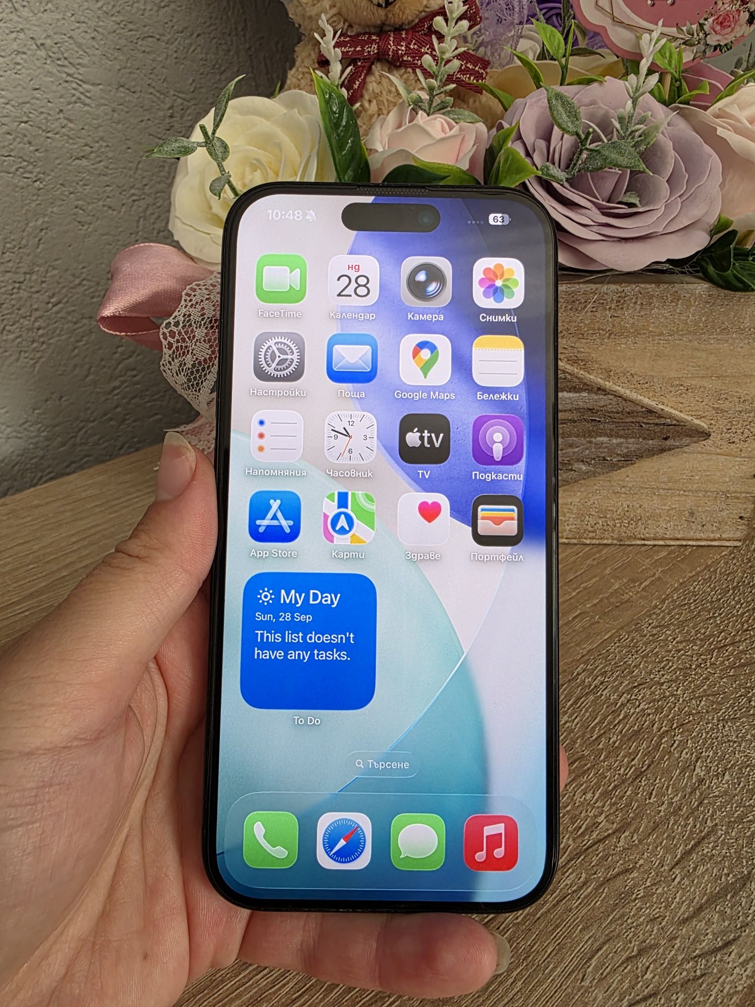 IPhone 15 Pro Titanium Blue 256 Gb