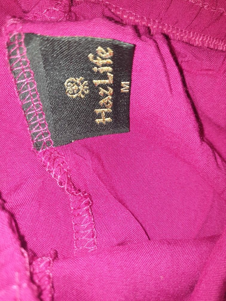 Vand pantaloni damă, subtiri fucsia M