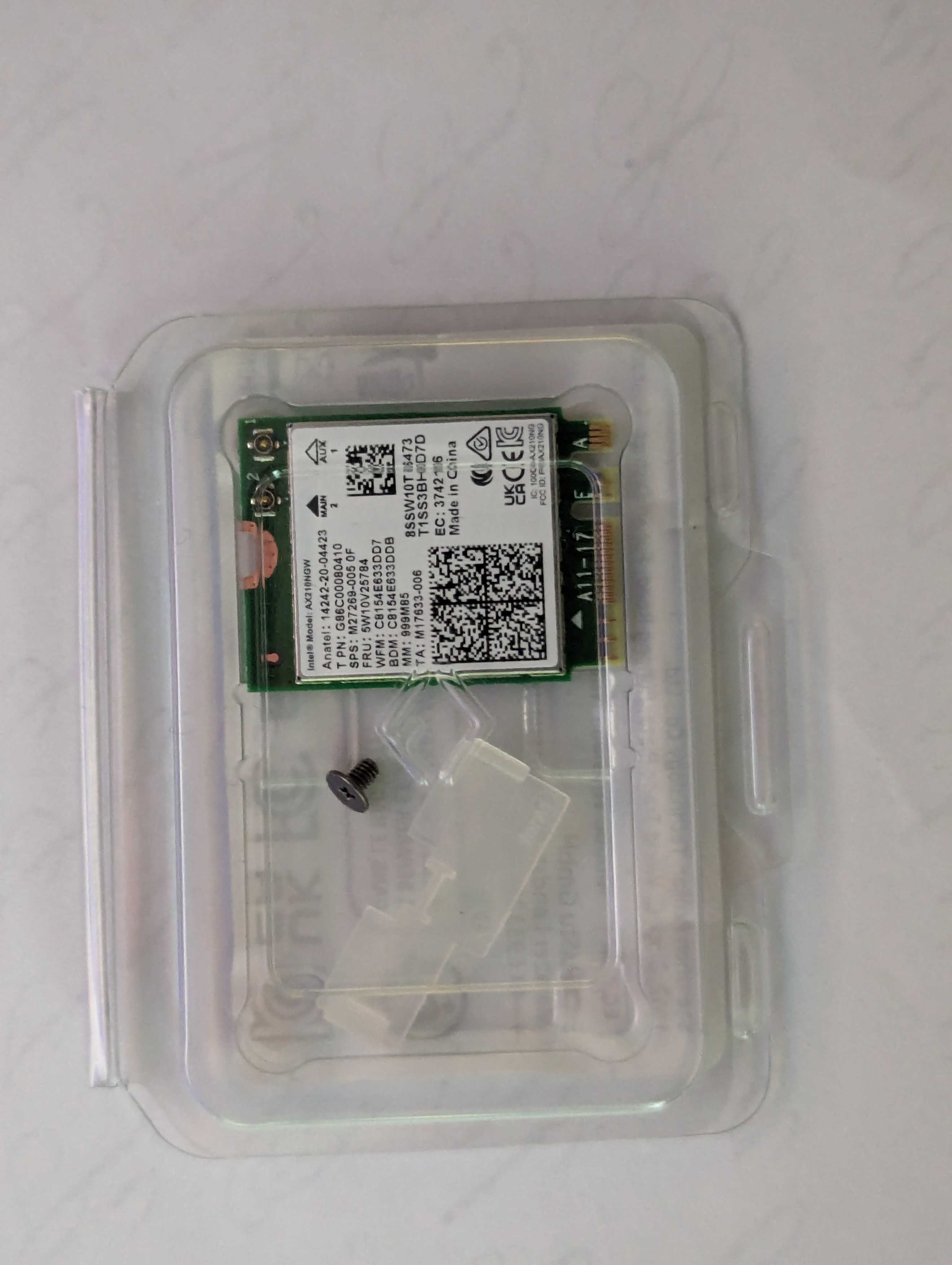 Card wifi Intel AX210