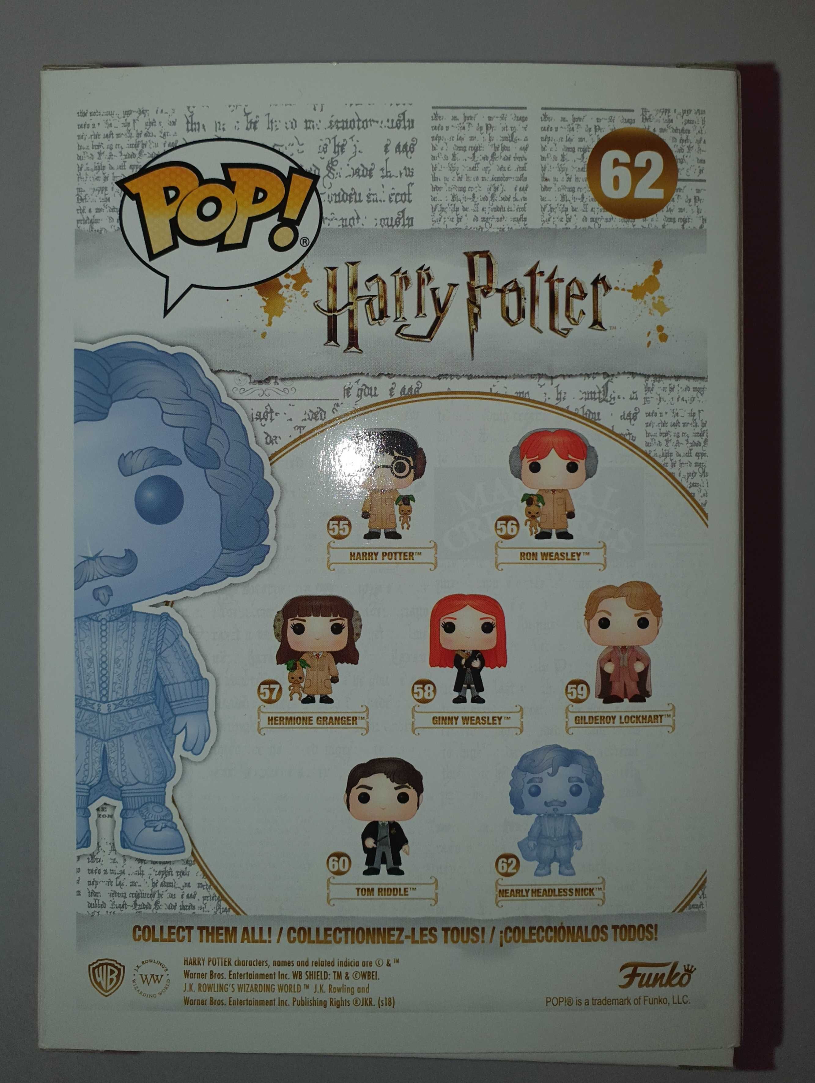 Nearly Headless Nick funko pop figurina (harry potter)