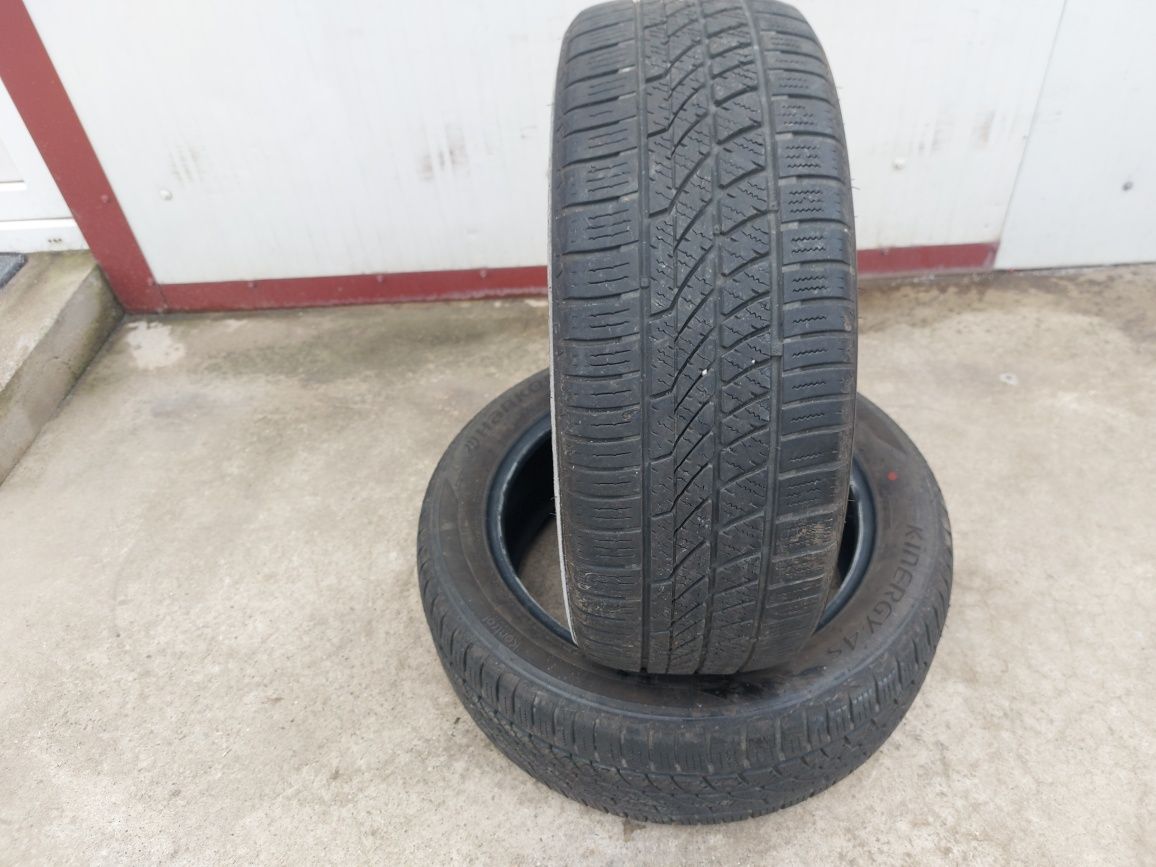 100 lei bucata! Doua anvelope ALLSEASONS 205 55 17 Hankook dot 2022