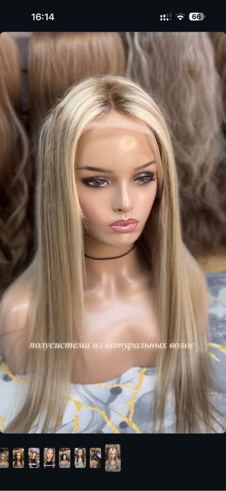 Продам парик из натуральных волос