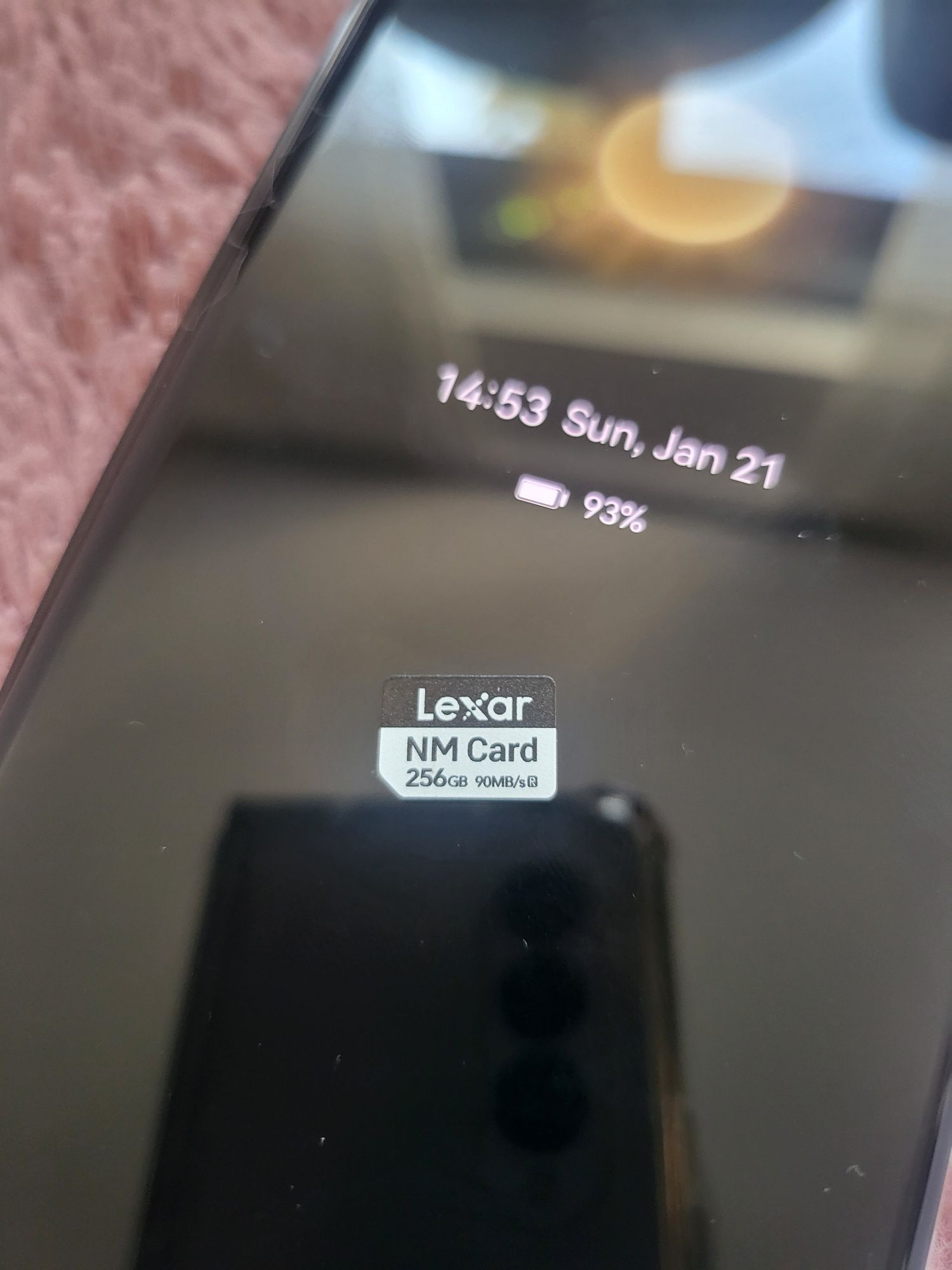 Huawei P60 Pro 256GB Rococo Pearl + NanoSD 256GB - schimb cu iPhone15