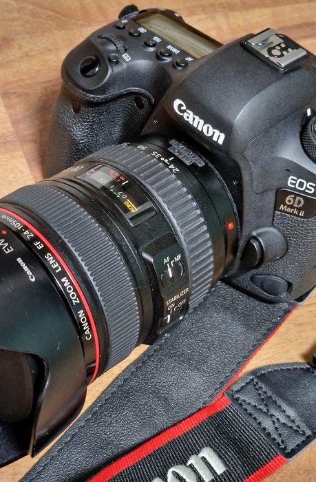 Aparat foto DSLR full frame Canon EOS 6D Mark II 7195 cadre