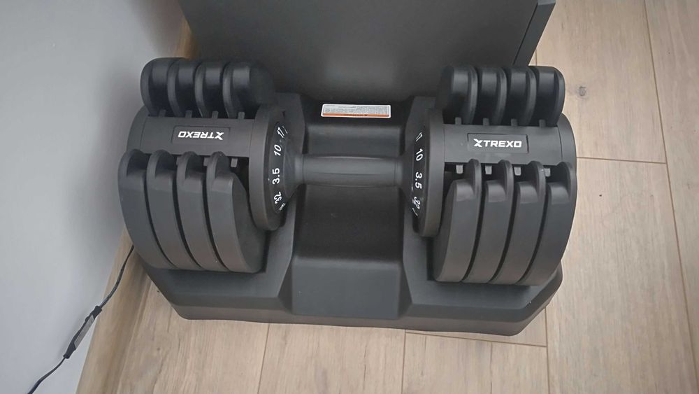 Регулируеми дъмбели TREXO 32 kg 2бр