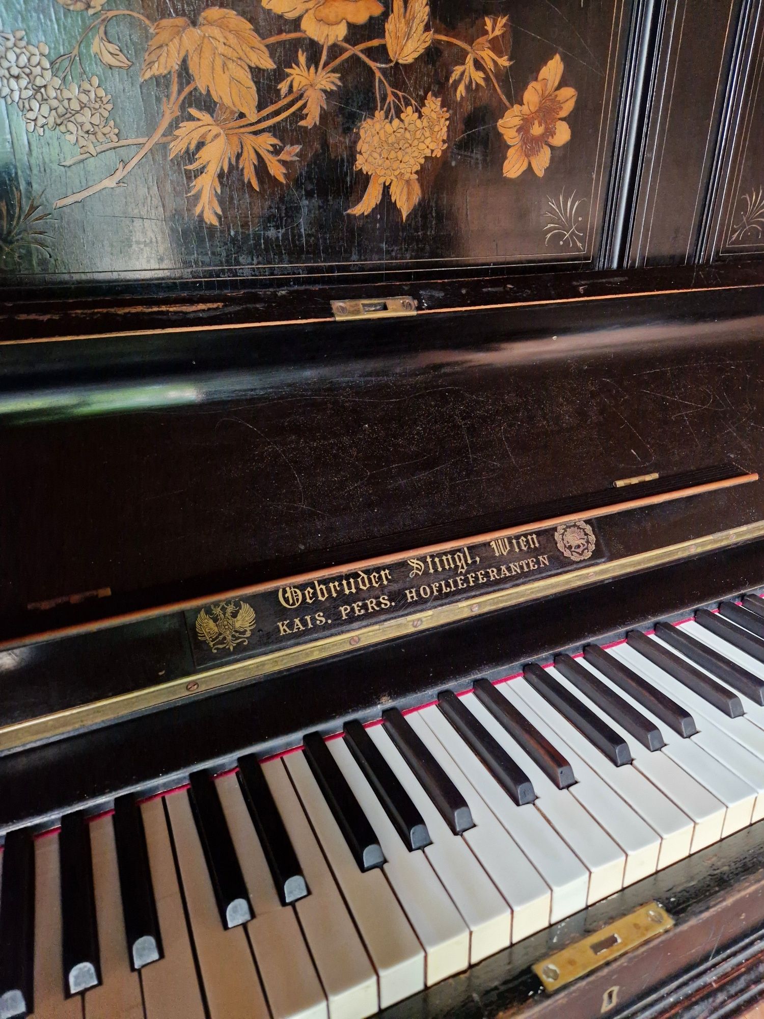 Pianina Gebruder Stingl Wien