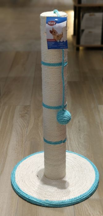 Когтеточка столбик с игрушкой,когтеточки