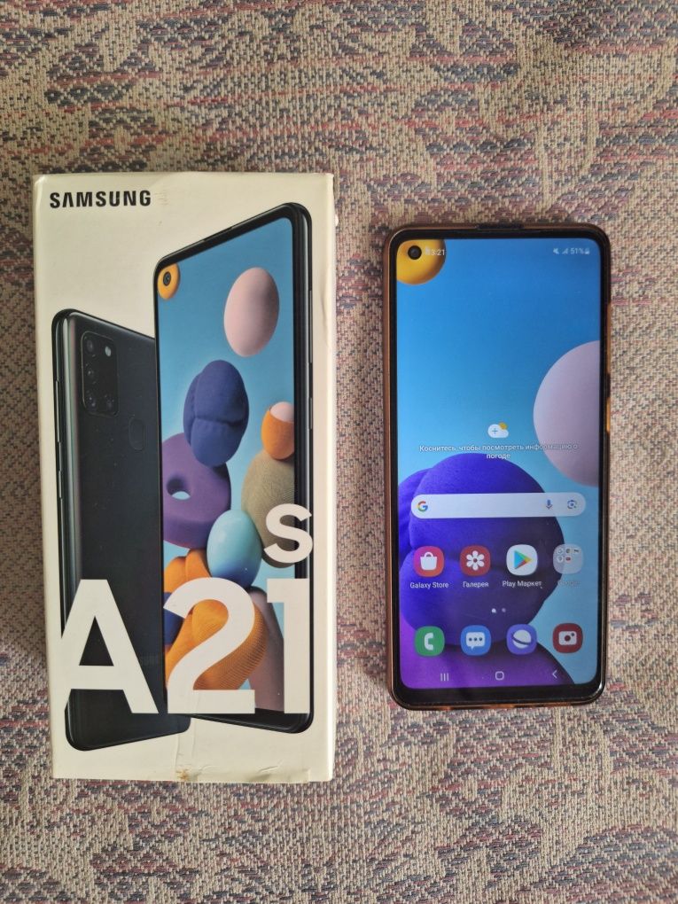 Samsung Galaxy A21s black 32gb