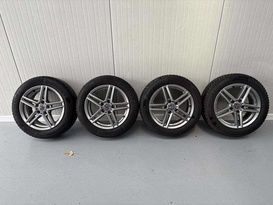 Лети Джанти Mercedes 16* 5х112*66.6 *7J*ET38*+Зимни Гуми 205/55/16
