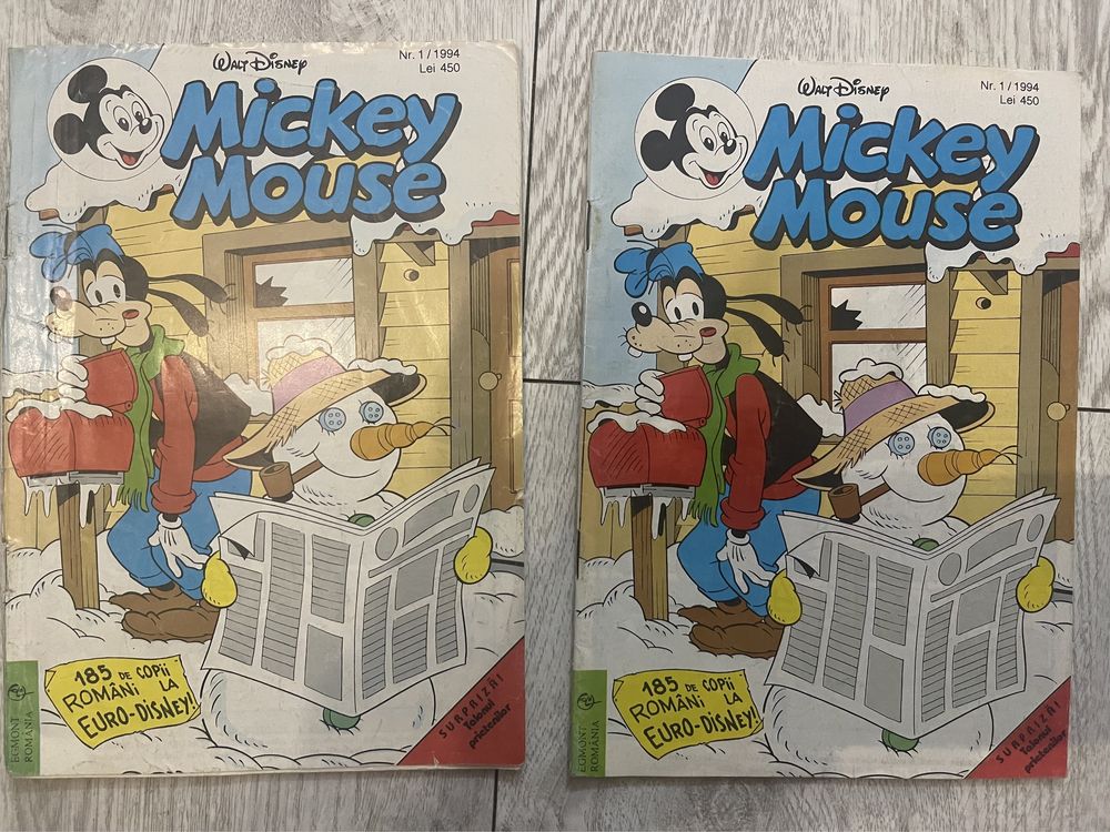 Revista Mickey Mouse - stare perfecta - benzi desenate de colectie