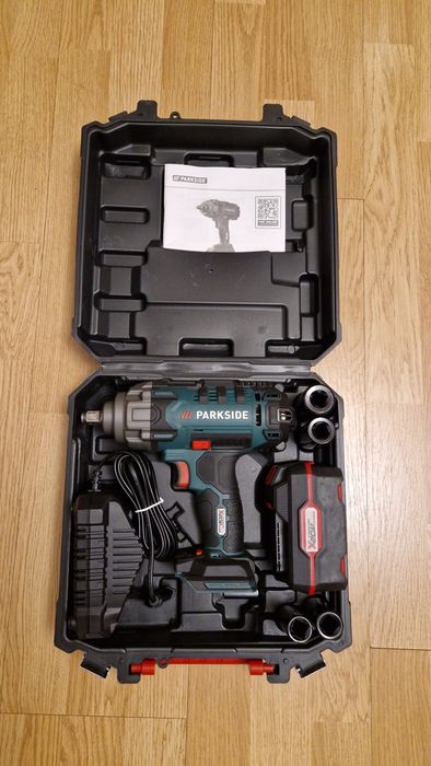 Pistol roti cu impact Parkside 20V 400Nm