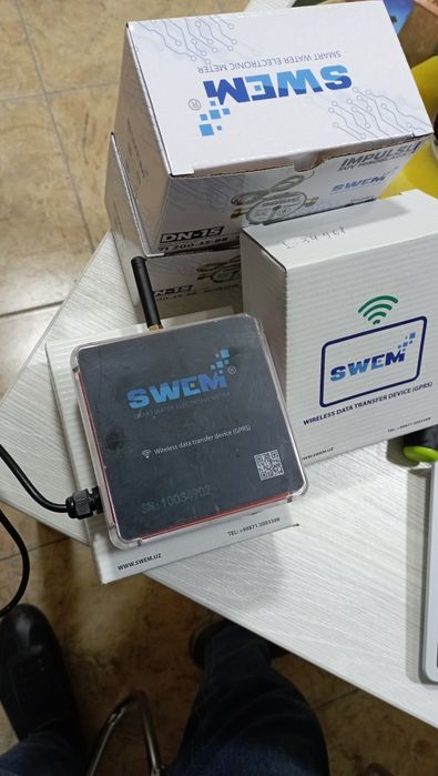 Modem suv schetchiklari Swem va Uzmeter uchun