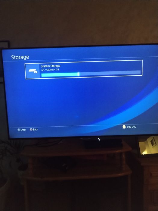 Sony Playstation 4 1TB hard