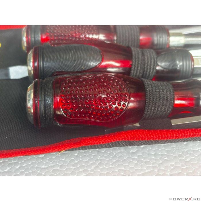 Set surubelnite 7 piese, cap drept, chrome-vanadium, Onex