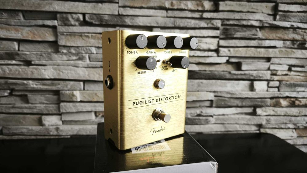 Pedala chitara electrica efect Fender Pugilist Distortion - Garanție