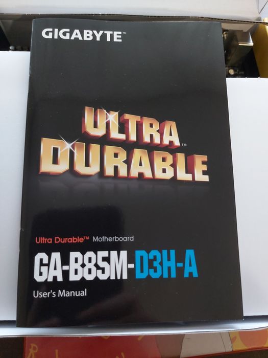 Дъно GIGABYTE B85M-D3H-A с процесор Intel Core i5-4460 CPU, 3.2 GHz