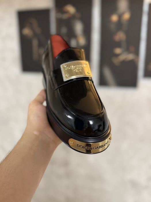 Pantofi Barbati Din Piele DG D0LCE & GABBANA Lacquer!!